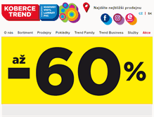 Tablet Screenshot of kobercetrend.cz